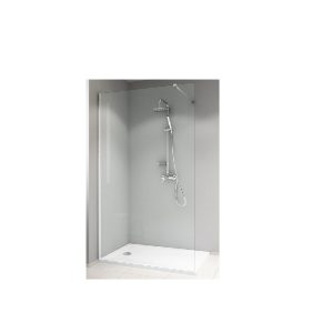 WALK-IN tuš stijena 90x200 cm crom profil/prozirno staklo 6 mm