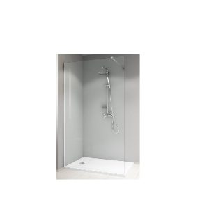 WALK-IN tuš stijena 120x200 cm crom profil/prozirno staklo 6 mm
