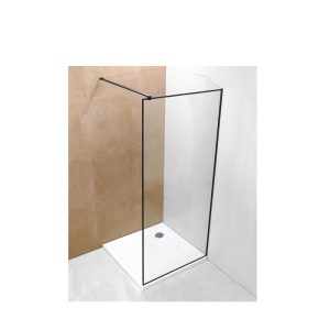 WALK-IN tuš stijena 1000x2000 mm-transparent/black