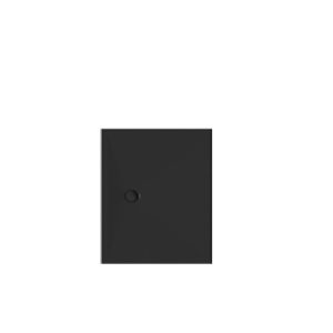 Aquaestil tuš kada FLAT BLACK 120x100 pravokutna