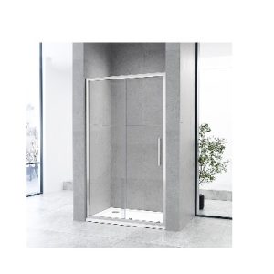 C-LINE tuš vrata 1200x1950, krom, prozirno staklo