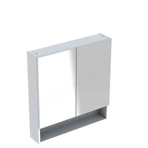 Geberit SELNOVA SQUARE element s ogledalom s dvama vratima B 78,8 cm