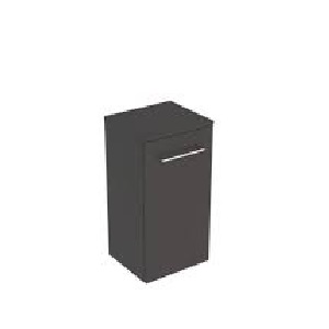 Geberit SELNOVA SQUARE bočni element s jednim vratima B 33 cm lava mat