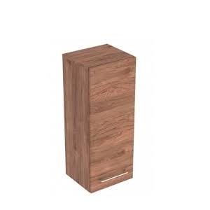 Geberit SELNOVA SQUARE visoki element s jednim vratima B 33 cm orah struktura drva