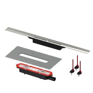 TECE drainprofile set 1000 mm četkani inox NL
