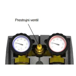 Pumpni set za grijanje s izolacijom i 4-putnim miješajućim ventilom HK 25-4B