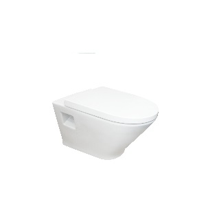 ROCA THE GAP ROUND viseća WC školjka RIMLESS sa bočnim otvorima