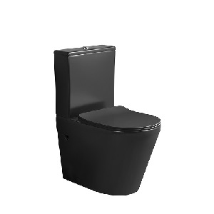 EVEREST MAIOR TORNADO wc monoblok RIMLESS i wc daska SOFT CLOSE BLACK